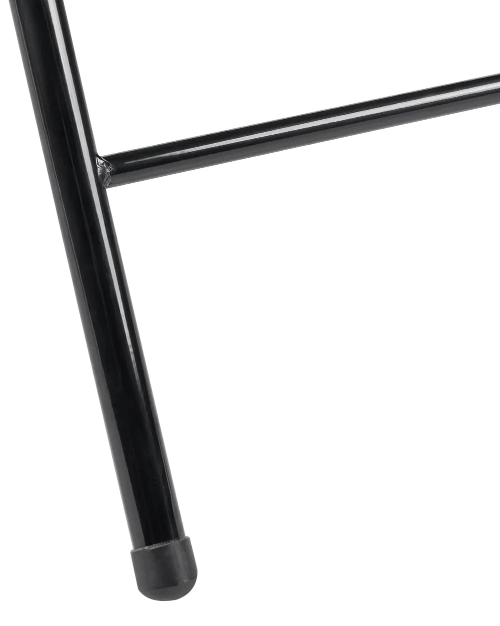 Set of 4 Folding Chairs Metal Black Aderes
