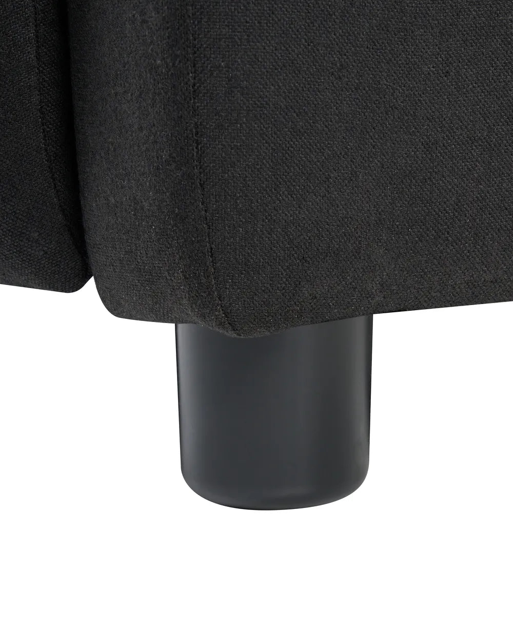 Recliner Chair Fabric Black Anndi