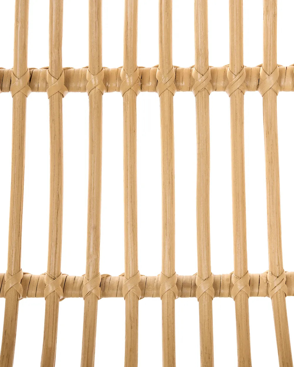 Set of 2 Bar Chairs Rattan Natural Keema