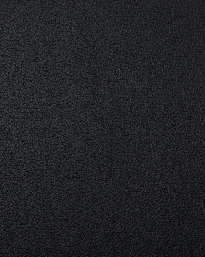 Armchair Faux Leather Black Besnard