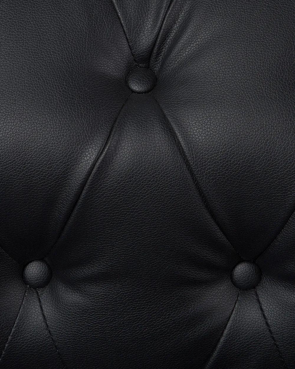Armchair Faux Leather Black Besnard