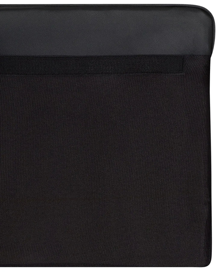 Armchair Faux Leather Black Besnard