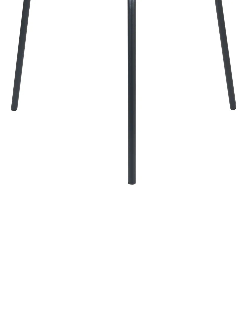 Set of 2 Dining Chairs Velvet Black Ameiah