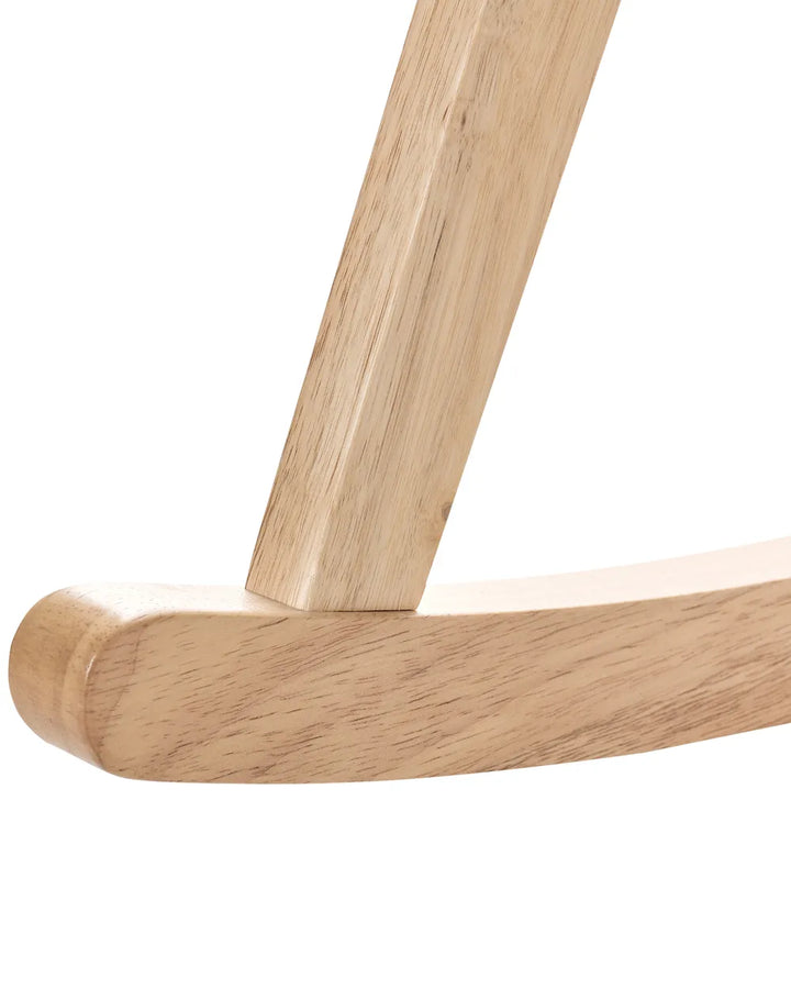 Rocking Chair Wood Light Brown/ Light Beige Teralyn