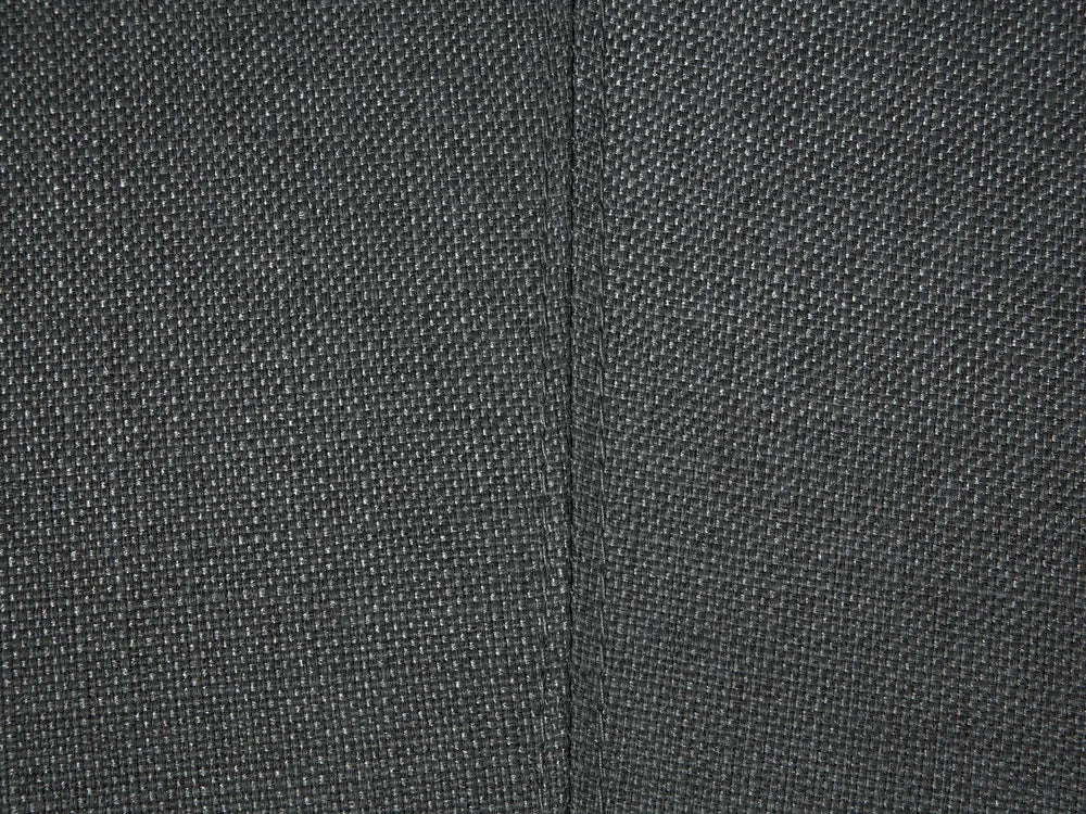 Curved Sofa 7 Seater Fabric Dark Grey Colman