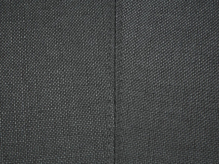 Curved Sofa 7 Seater Fabric Dark Grey Colman