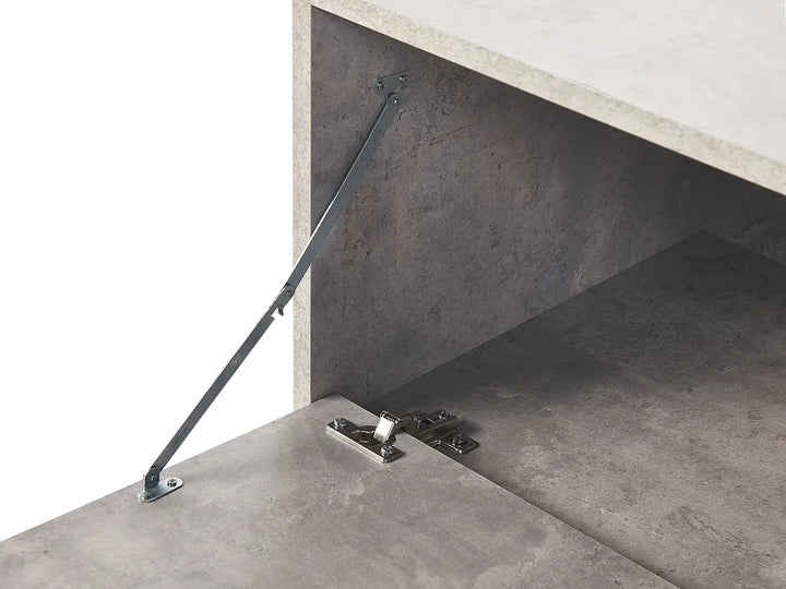 TV Stand Grey Concrete Effect Nathasa
