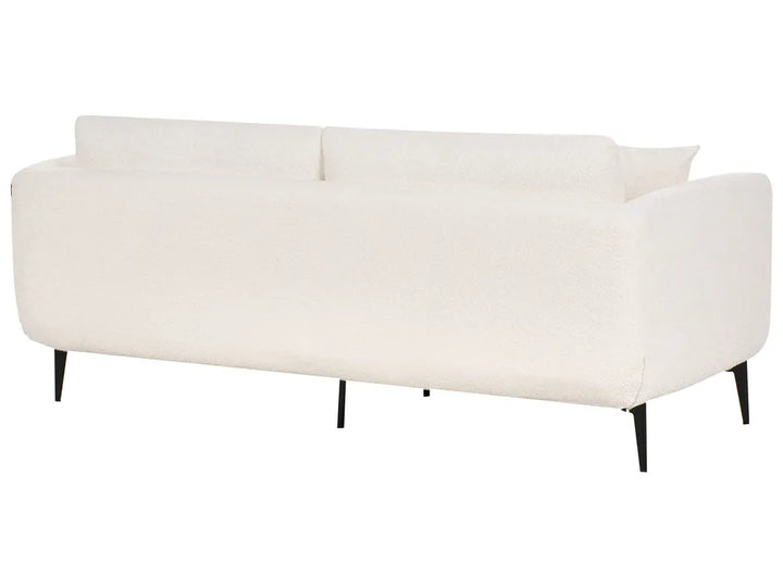 Sofa 3 Seater Boucle Off-White Palmieri