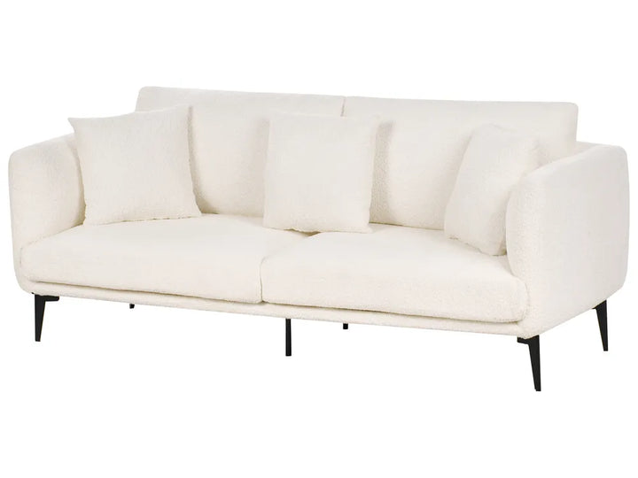 Sofa 3 Seater Boucle Off-White Palmieri