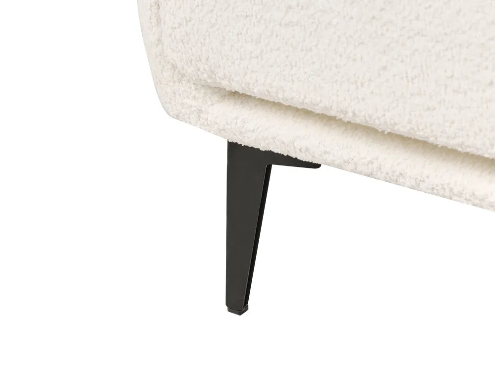 Sofa 3 Seater Boucle Off-White Palmieri