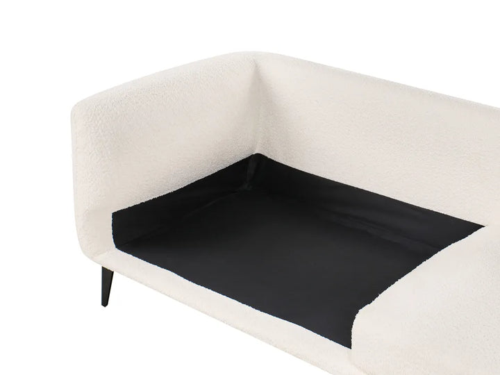 Sofa 3 Seater Boucle Off-White Palmieri