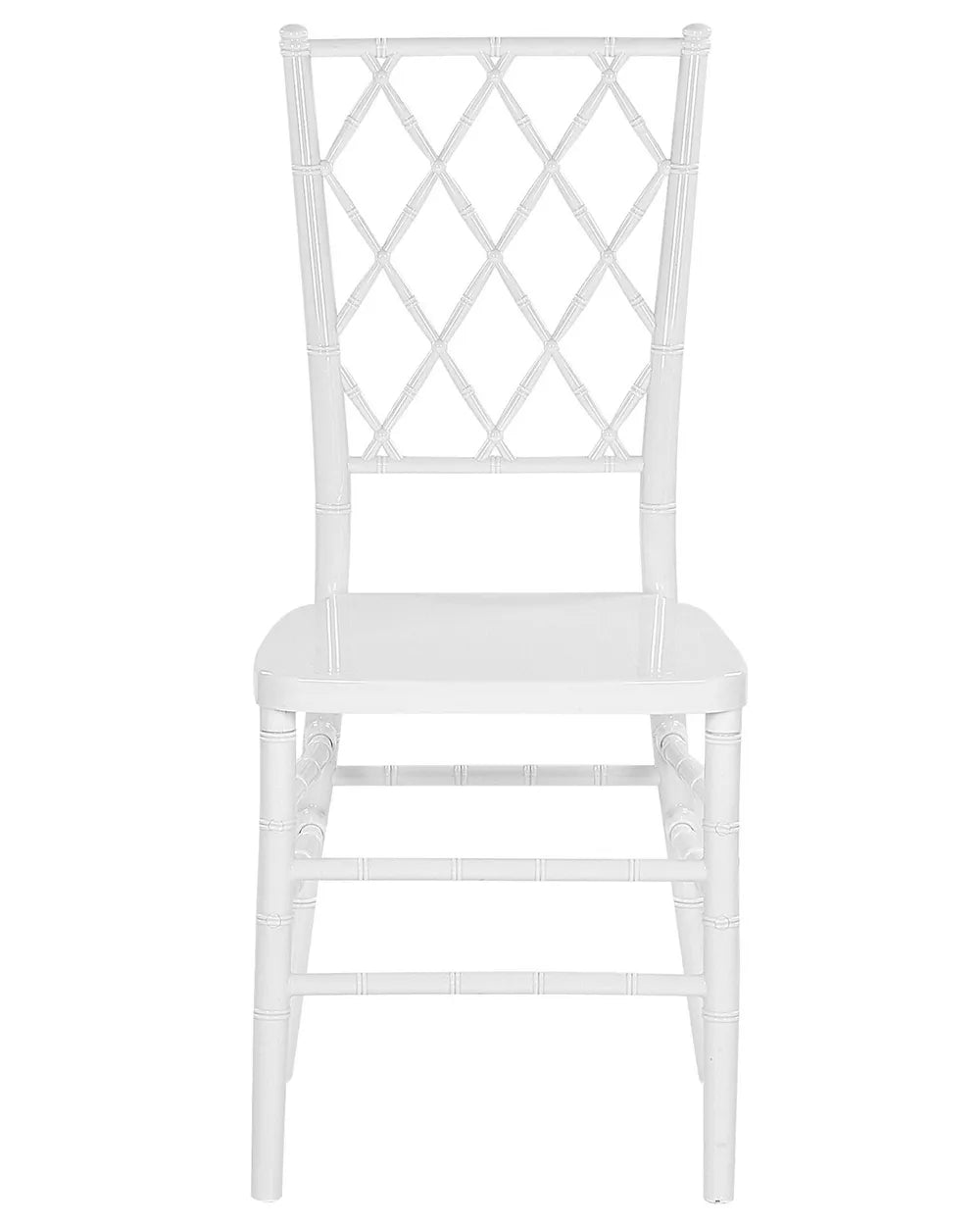 Set of 2 Dining Chairs White Chesterle