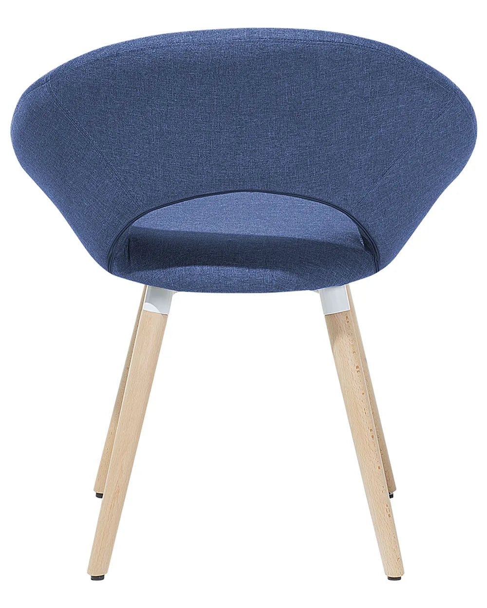 Set of 2 Dining Chairs Navy Blue Andretta
