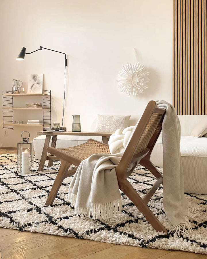 Armchair Mahogany Natural Emony