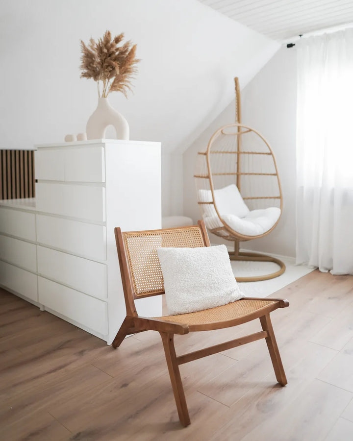 Armchair Mahogany Natural Emony