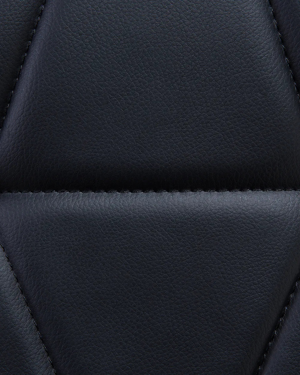 Set of 2 Bar Chairs Faux Leather Swivel Black Kleitos