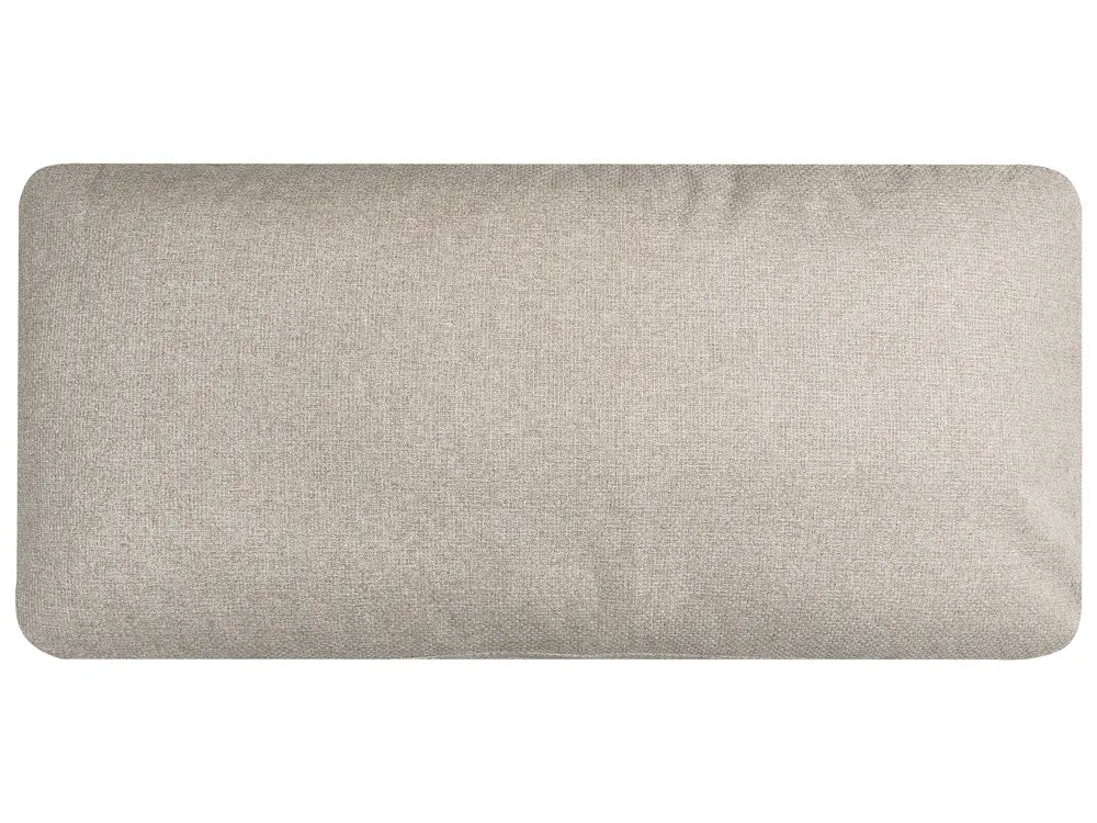 Sofa Bed 3 Seater Fabric Beige Munehito