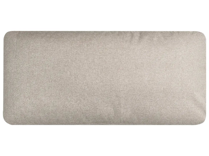 Sofa Bed 3 Seater Fabric Beige Munehito