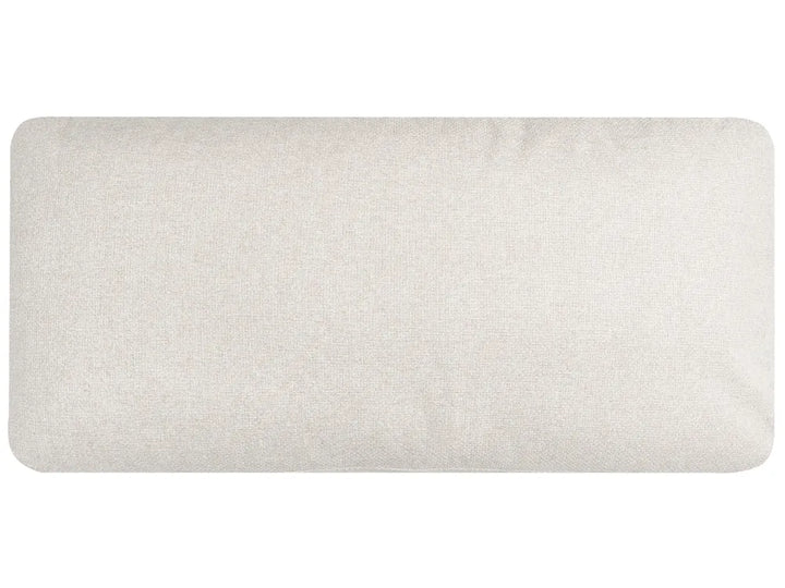 Sofa Bed 3 Seater Fabric Off-White Munehito