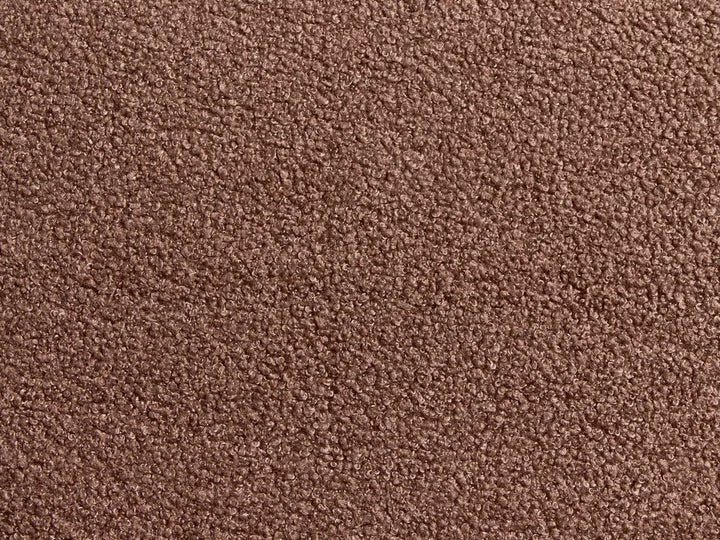 Sofa Bed 2 Seater Boucle Brown Lukasik