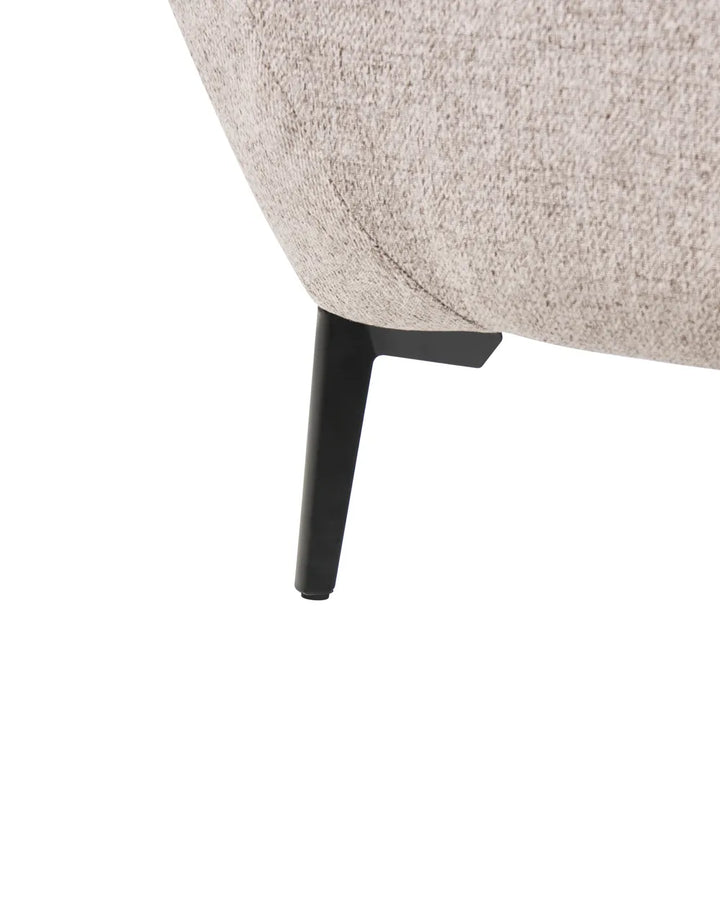 Armchair Fabric Beige Sylvan