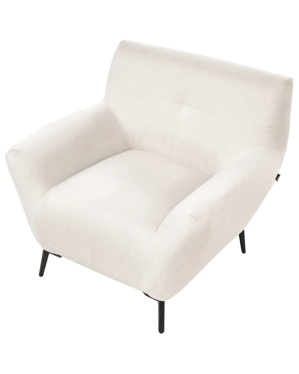 Armchair Fabric Off-White Sylvan