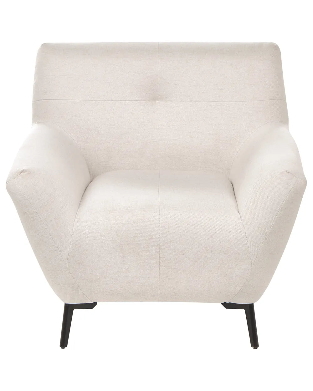 Comfortable off-white accent chair