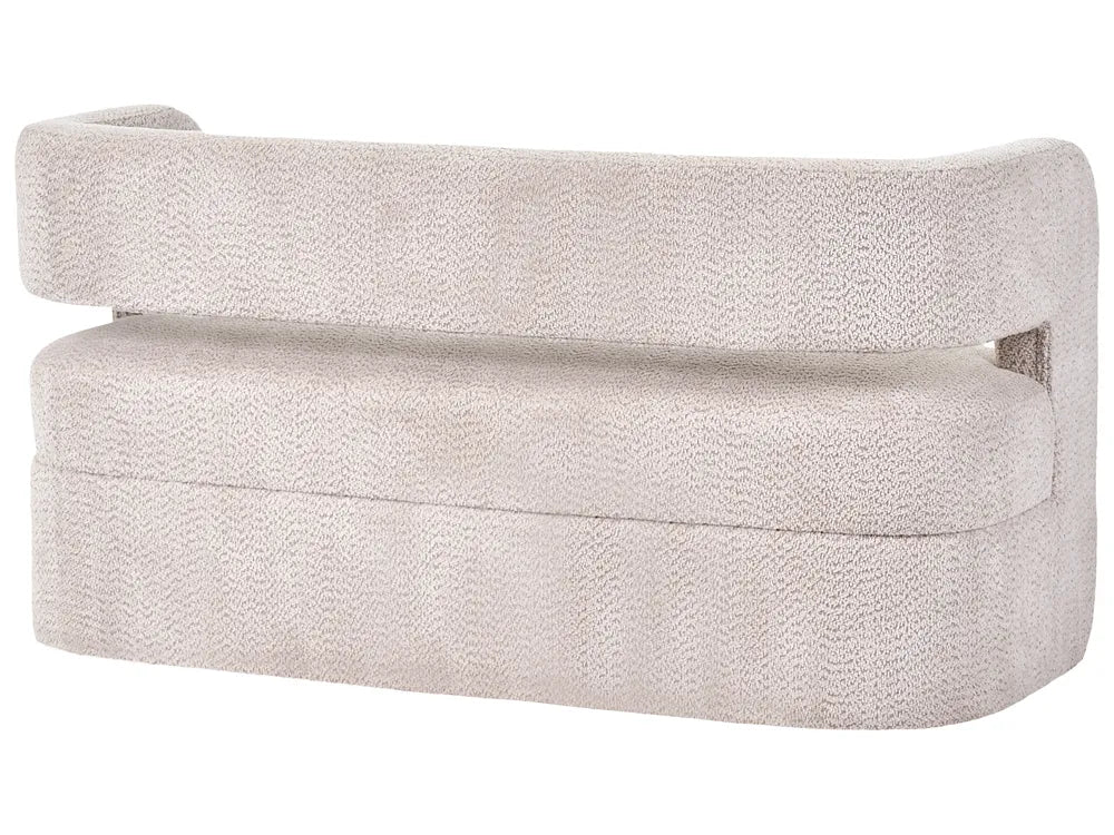 Sofa 2 Seater Chenille Beige Lexie