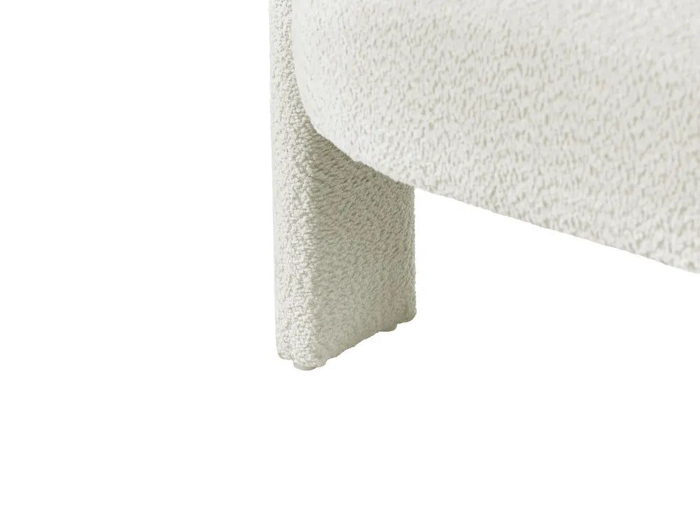Sofa 2 Seater Chenille Off-White Wildee