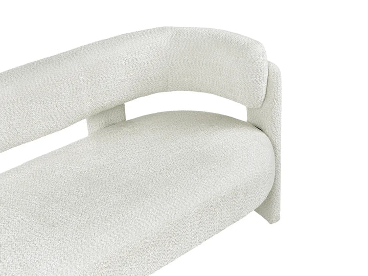 Sofa 2 Seater Chenille Off-White Wildee