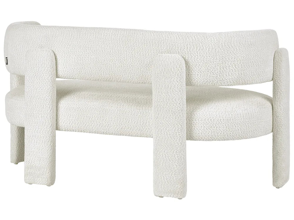 Sofa 2 Seater Chenille Off-White Wildee