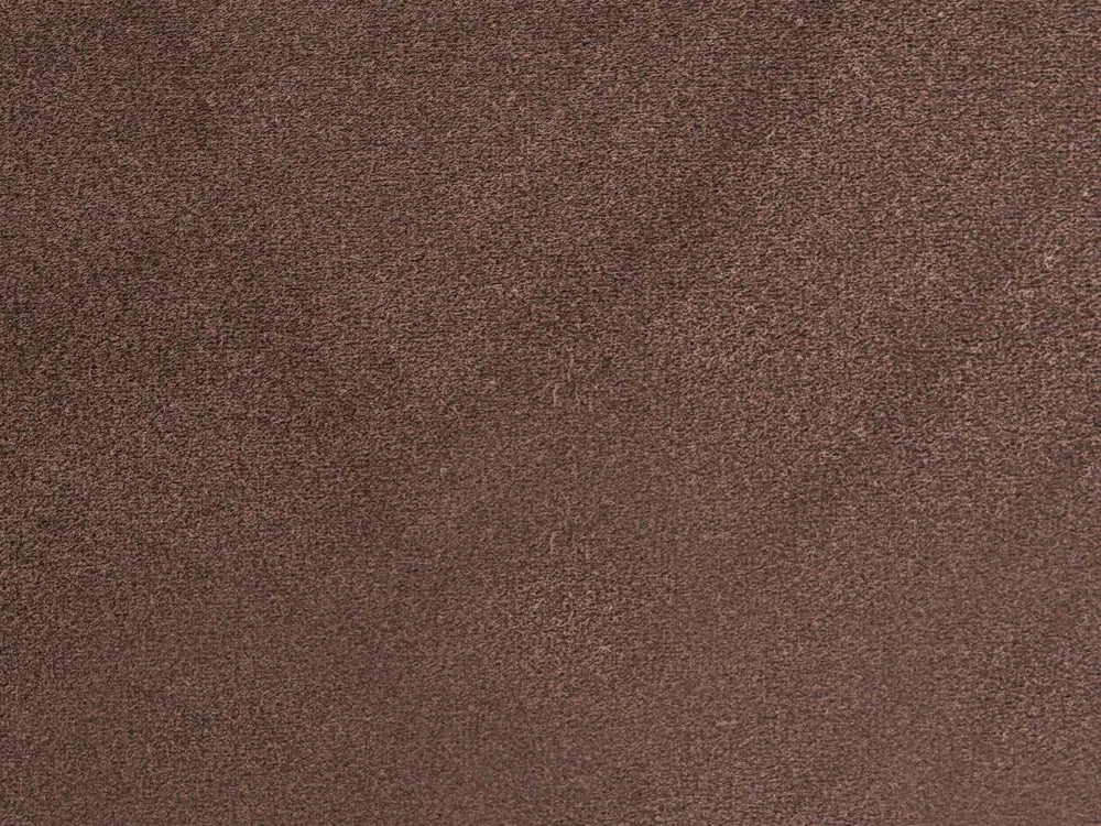 Left-Hand Chaise Longue Velvet Dark Brown Eimantas