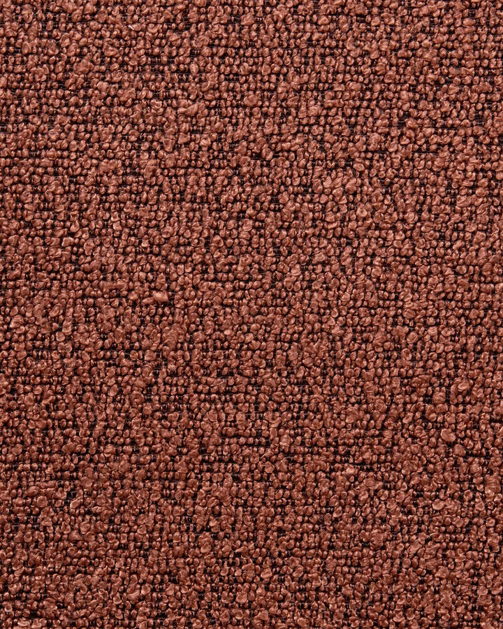 Set of 2 Dining Chairs Swivel Boucle Orange Missy