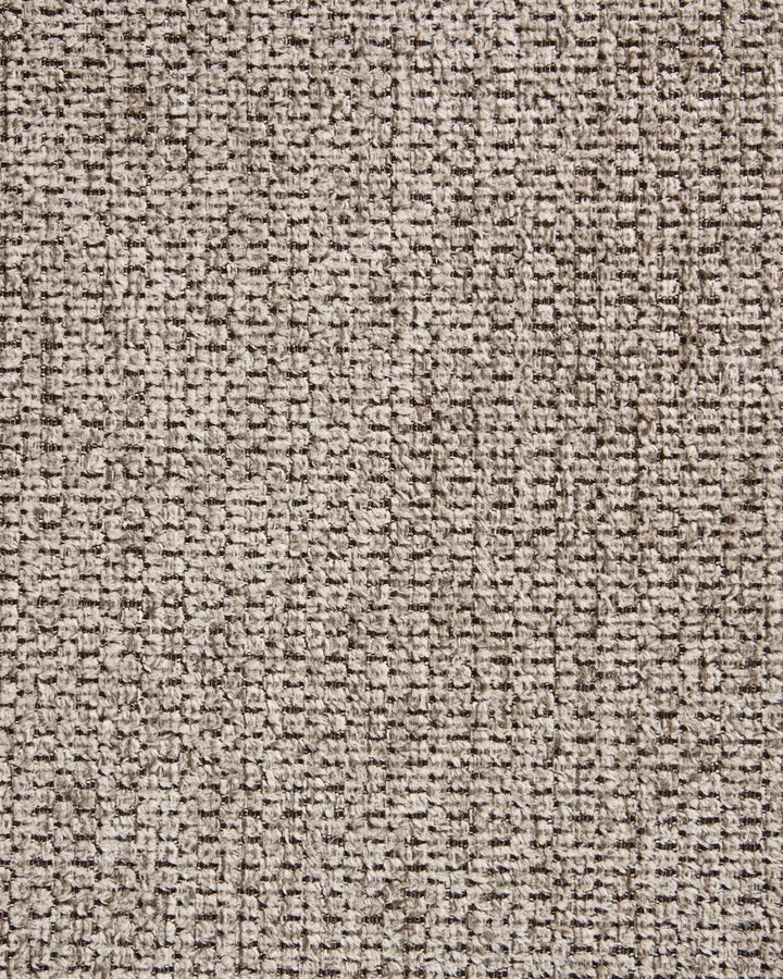 Set of 2 Dining Chairs Swivel Fabric Taupe Adaija