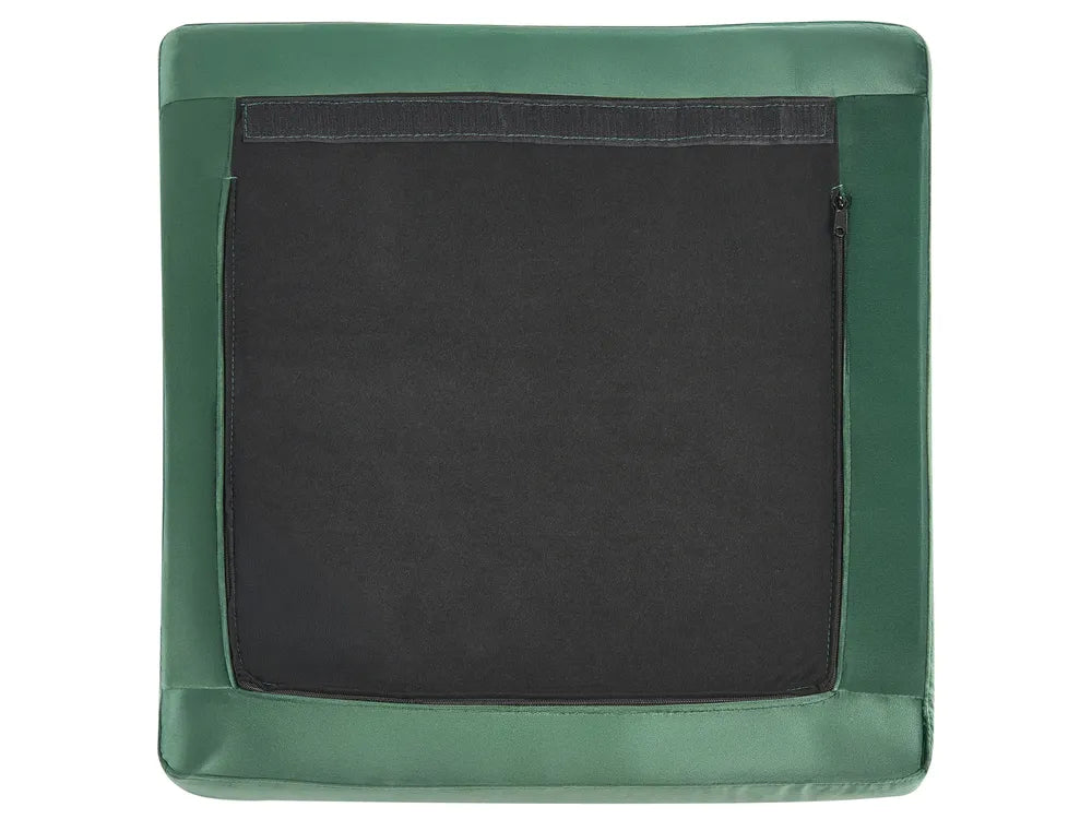 Modular U-Shape Sofa 6 Seater Velvet Green Brasen