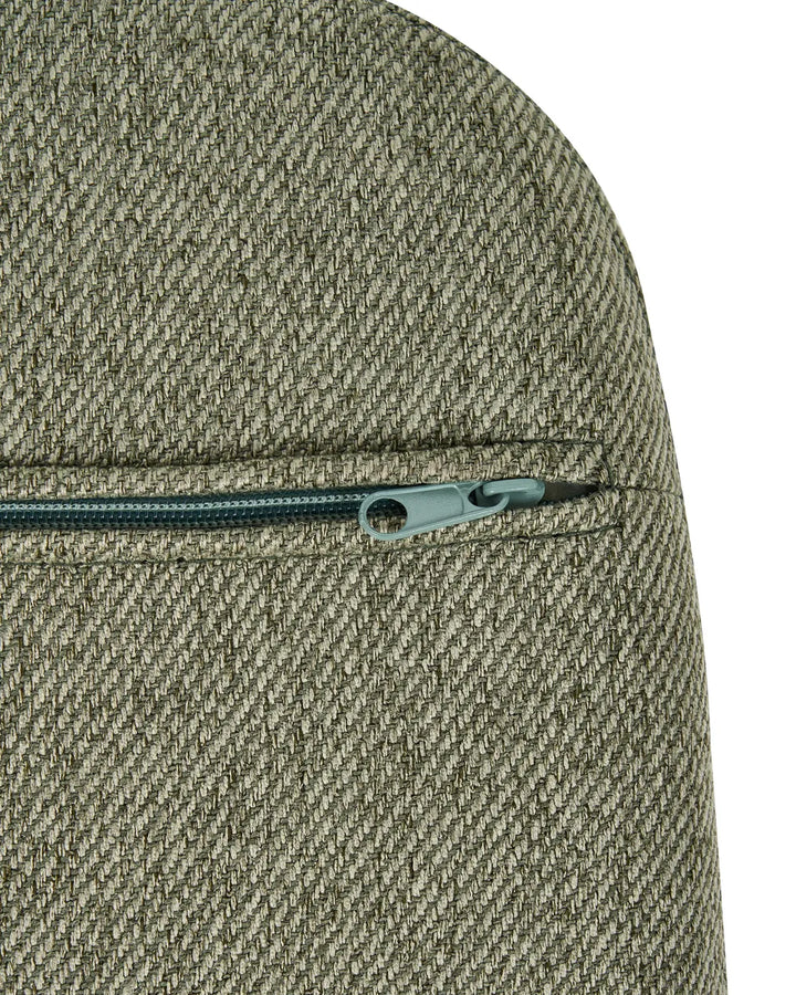 Dining Chair Fabric Light Green Alteo