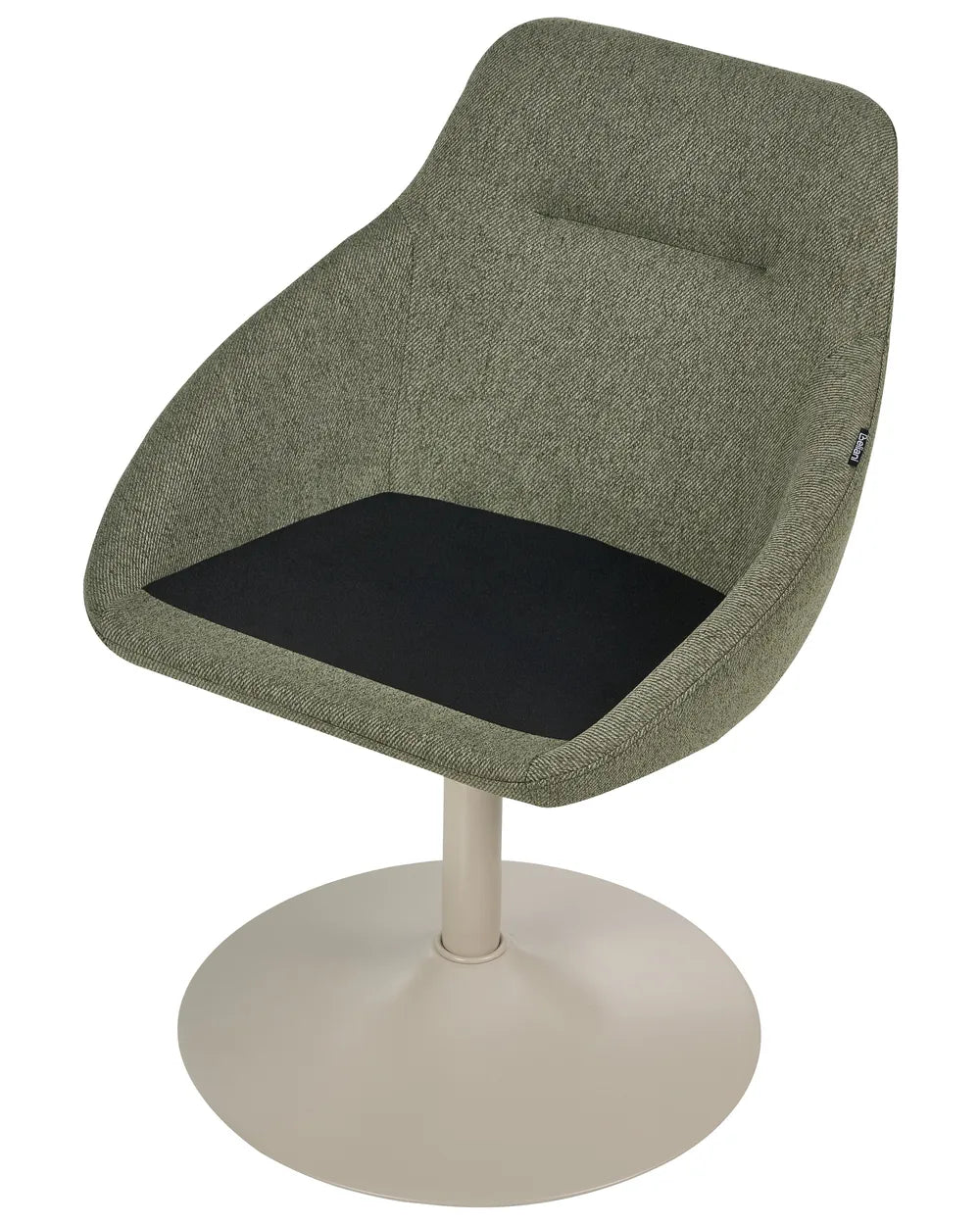 Dining Chair Fabric Light Green Alteo