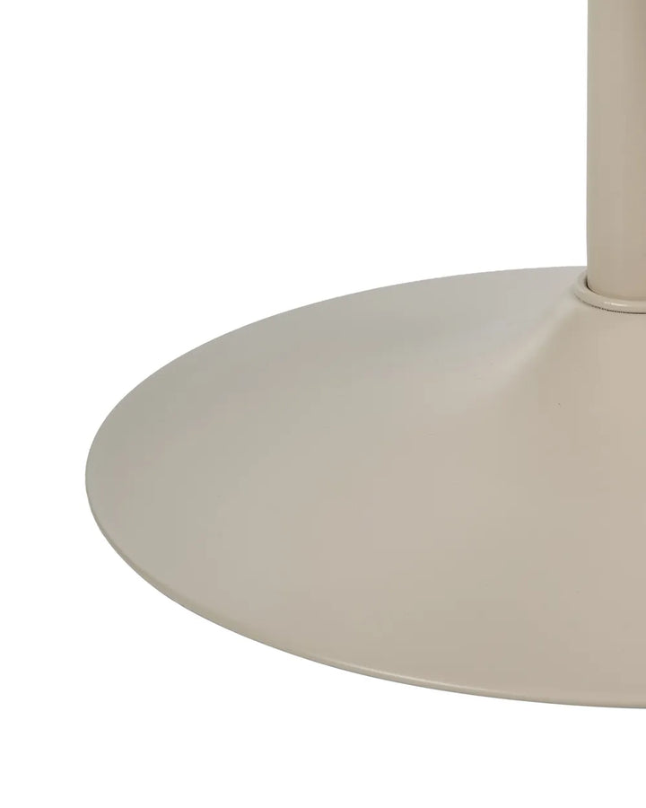 Dining Chair Swivel Fabric Light Beige Alteo