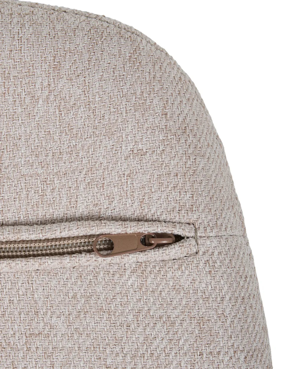 Dining Chair Swivel Fabric Light Beige Alteo