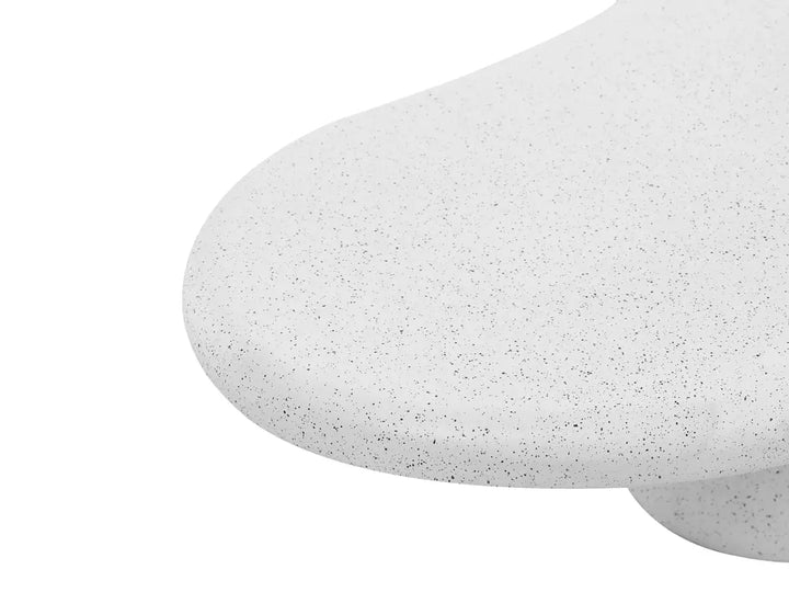 Coffee Table 57 cm 120 cm White Terrazzo Armyn
