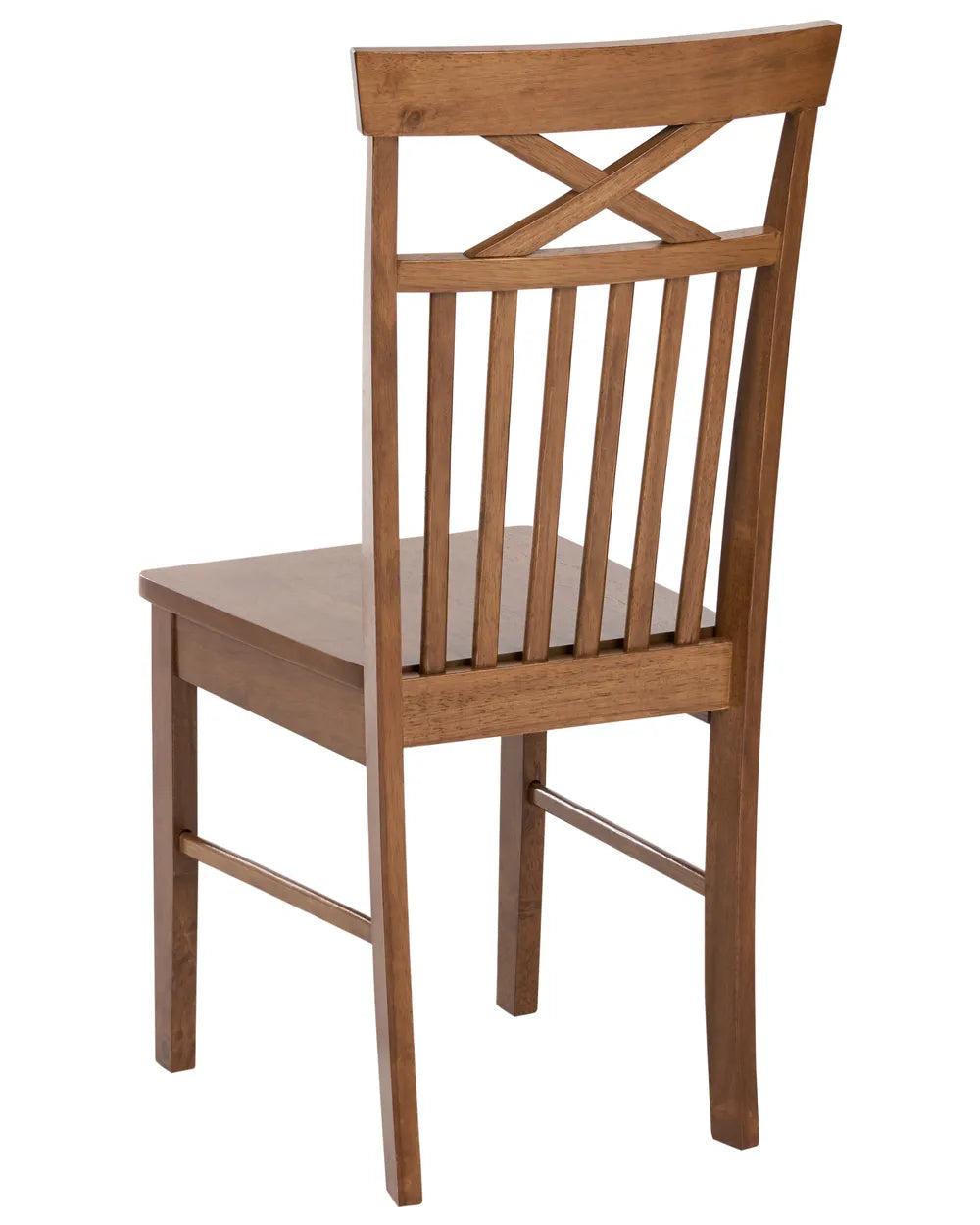 Set of 2 Dining Chairs Wood Brown Orelle