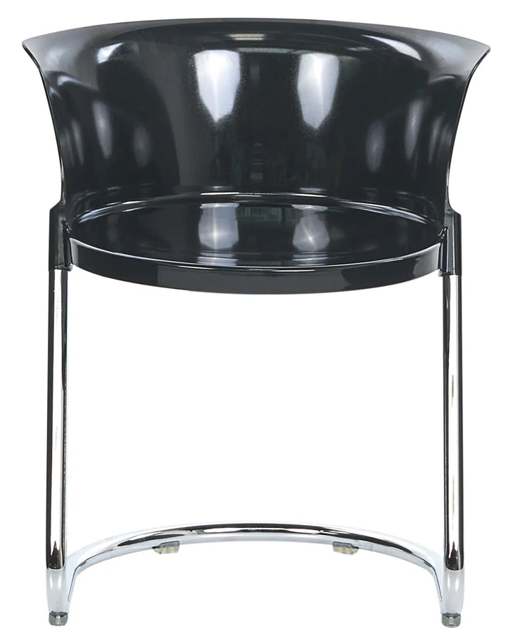 Set of 2 Dining Chairs Black Milbrey