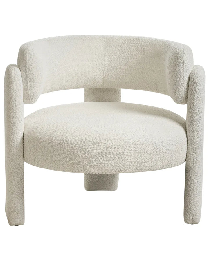 Armchair Chenille Off-White Wildee