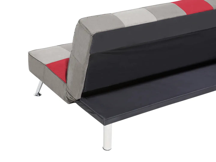 Sofa Bed 3 Seater Velvet Light Grey Trivette