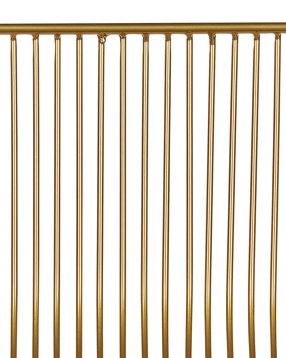 Set of 2 Bar Chairs Metal Gold Alvilda