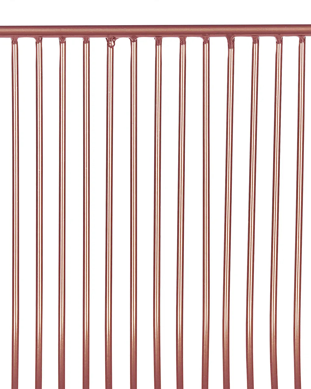 Set of 2 Bar Chairs Metal Rose Gold Alvilda