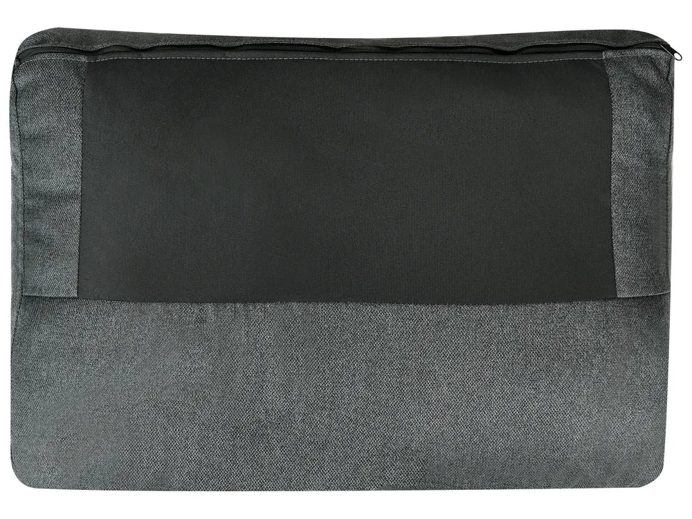 U-Shape Sofa Bed 5 Seater with Storage Fabric Dark Grey Veronike