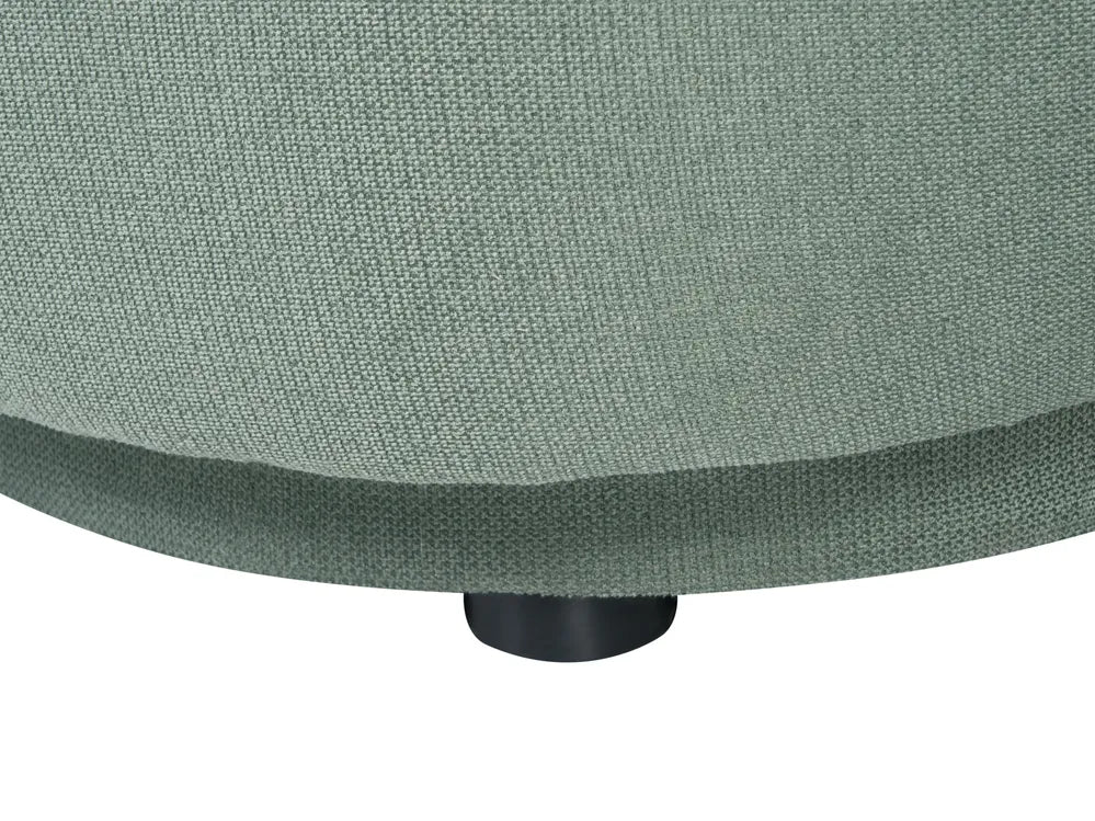 Living Room Set 4 Seater Fabric Light Green Akifa