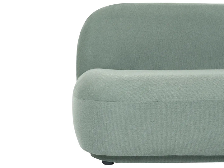 Living Room Set 4 Seater Fabric Light Green Akifa