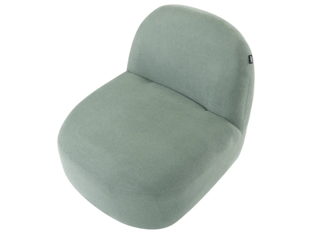 Living Room Set 4 Seater Fabric Light Green Akifa